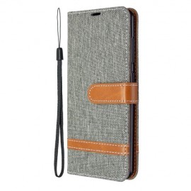 Coverup Denim Book Case - Samsung Galaxy A41 Hoesje - Grijs