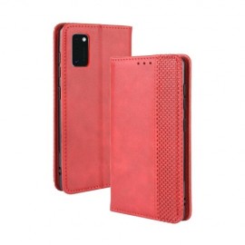 Coverup Vintage Book Case - Samsung Galaxy A41 Hoesje - Rood