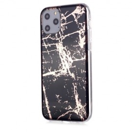 Coverup Marble Design TPU Back Cover - iPhone 11 Pro Hoesje - Black Gold